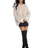 Knitted For Comfort Sweater