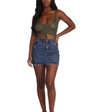 In The Loop Crotchet Crop Top