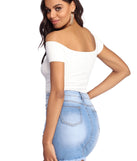 Weekend Mode Ribbed Bodysuit