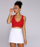 All About Knit Crop Top
