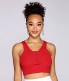 All About Knit Crop Top