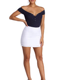 With fun and flirty details, Body Language Off Shoulder Bodysuit shows off your unique style for a trendy outfit for the summer season!