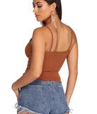 Simple Pleasures Sweater Crop Top