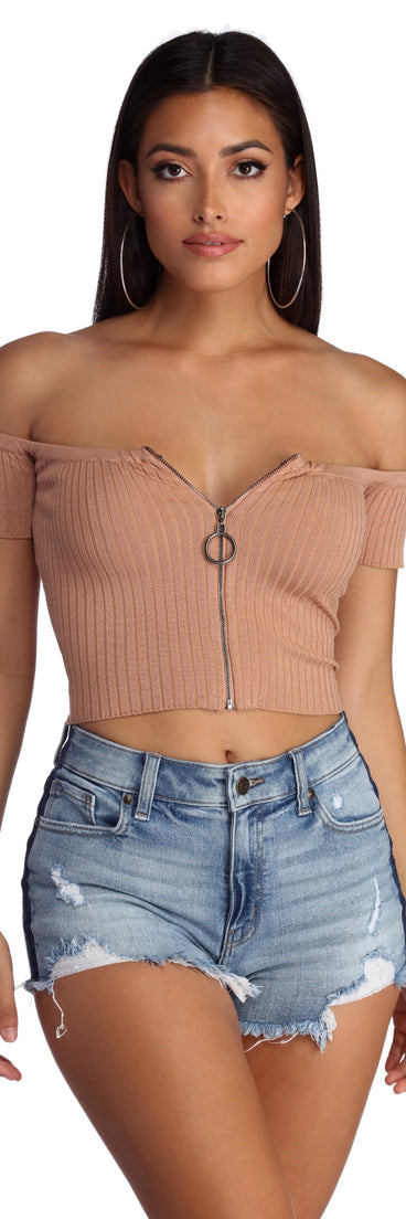 Ring It On Crop Top