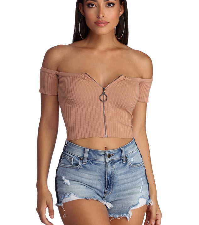 Ring It On Crop Top