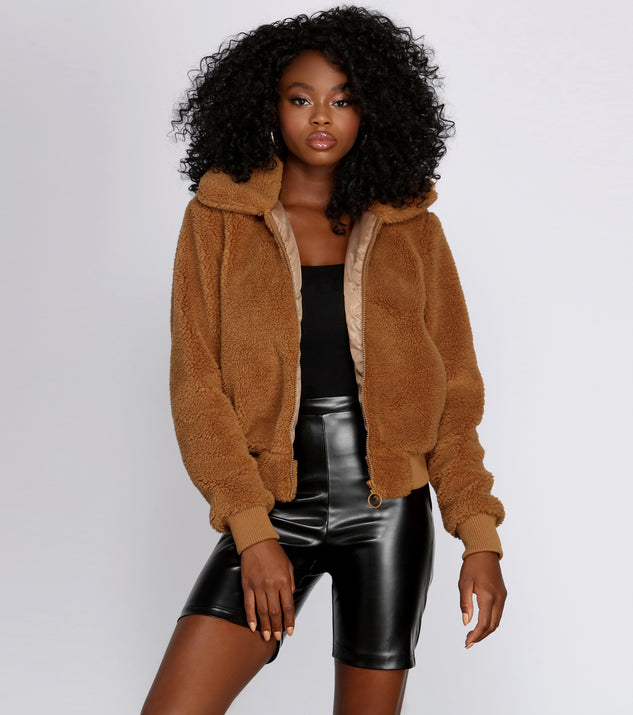 Fuzzy Feels Teddy Coat