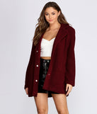 Long Teddy Trench Coat