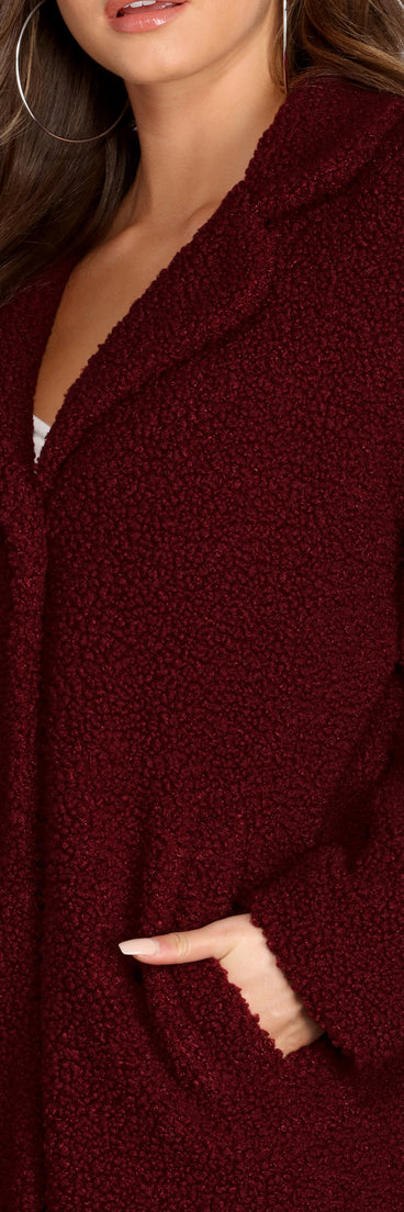 Long Teddy Trench Coat