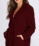 Long Teddy Trench Coat