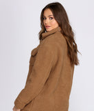 Faux Fur Teddy Trucker Jacket