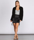 Cozy Chic Shaggy Cardigan
