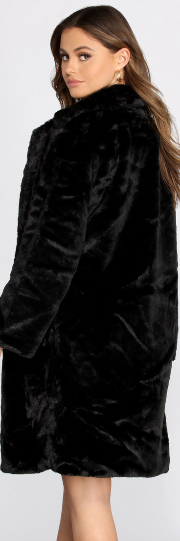 Oh You Fancy Faux Fur Coat