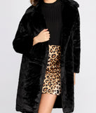 Oh You Fancy Faux Fur Coat