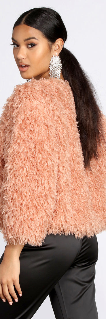 Light As A Feather Open Cardigan