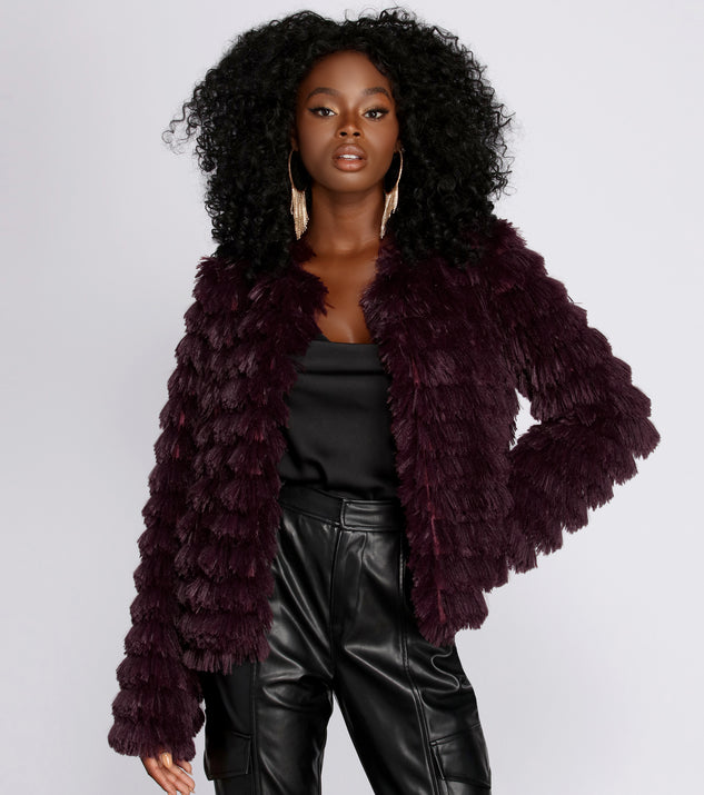 Call Me Later Fringe Jacket for 2022 festival outfits, festival dress, outfits for raves, concert outfits, and/or club outfits