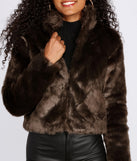 Feeling Fine Faux Fur Jacket