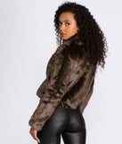 Feeling Fine Faux Fur Jacket