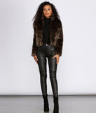 Feeling Fine Faux Fur Jacket