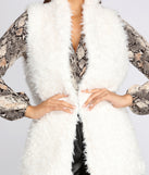 Feelin' Frisky Faux Fur Vest