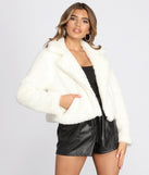Faux Fur Moto Jacket creates the perfect New Year’s Eve Outfit or new years dress with stylish details in the latest trends to ring in 2023!
