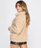 On It Over-sized Teddy Jacket
