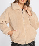 On It Over-sized Teddy Jacket