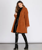 Old Soul Over-sized Corduroy Trench Coat