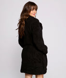 Faux Fur Long Line Jacket helps create the best summer outfit for a look that slays at any event or occasion!