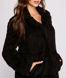 Faux Fur Long Line Jacket helps create the best summer outfit for a look that slays at any event or occasion!