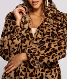 On The Prowl Faux Fur Jacket helps create the best summer outfit for a look that slays at any event or occasion!