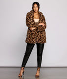 On The Prowl Faux Fur Jacket helps create the best summer outfit for a look that slays at any event or occasion!