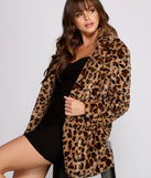 On The Prowl Faux Fur Jacket helps create the best summer outfit for a look that slays at any event or occasion!