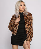 Sassy And Stylish Faux Fur Bomber Jacket helps create the best summer outfit for a look that slays at any event or occasion!