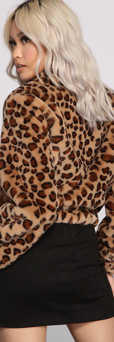 Sassy And Stylish Faux Fur Bomber Jacket helps create the best summer outfit for a look that slays at any event or occasion!