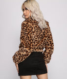 Sassy And Stylish Faux Fur Bomber Jacket helps create the best summer outfit for a look that slays at any event or occasion!
