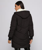 Cozy Up Long Line Puffer Jacket helps create the best summer outfit for a look that slays at any event or occasion!