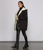 Cozy Up Long Line Puffer Jacket helps create the best summer outfit for a look that slays at any event or occasion!