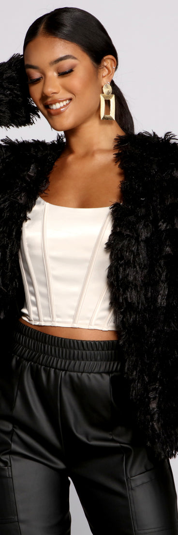 Faux-Ever Yours Fringe Jacket helps create the best summer outfit for a look that slays at any event or occasion!