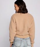Snap Button Front Teddy Bomber Jacket helps create the best summer outfit for a look that slays at any event or occasion!