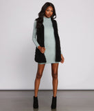 On Trend Faux Fur Vest helps create the best summer outfit for a look that slays at any event or occasion!