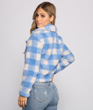 Pretty in Plaid Wubby Jacket helps create the best summer outfit for a look that slays at any event or occasion!