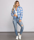 Pretty in Plaid Wubby Jacket helps create the best summer outfit for a look that slays at any event or occasion!