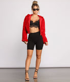 Faux-Ever Trendy Hooded Jacket helps create the best summer outfit for a look that slays at any event or occasion!