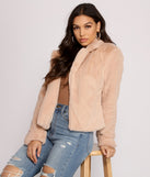 Cuddle Weather Faux Fur Jacket helps create the best summer outfit for a look that slays at any event or occasion!