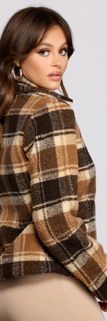 Play On Plaid Wubby Knit Jacket helps create the best summer outfit for a look that slays at any event or occasion!