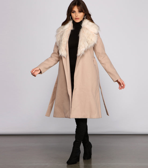 Feelin' Luxe Chic Long Coat helps create the best summer outfit for a look that slays at any event or occasion!