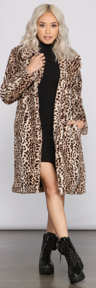 Faux-Ever Fashionable Long Coat helps create the best summer outfit for a look that slays at any event or occasion!