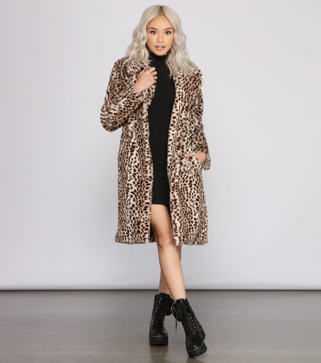 Faux-Ever Fashionable Long Coat helps create the best summer outfit for a look that slays at any event or occasion!