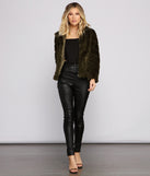 So Extra Faux Fur Jacket helps create the best summer outfit for a look that slays at any event or occasion!
