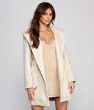 In The City Fleece Belted Coat helps create the best summer outfit for a look that slays at any event or occasion!